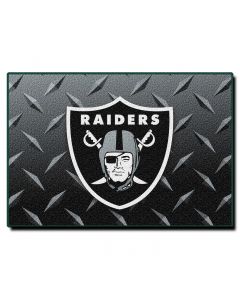 The Northwest Company Raiders 20"x30" Tufted Rug (NFL) - Raiders 20"x30" Tufted Rug (NFL)