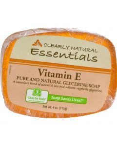 Clearly Natural Glycerine Bar Soap Vitamin E - 4 oz