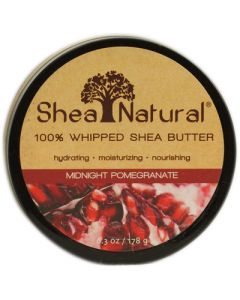 Shea Natural Whipped Shea Butter Midnight Pomegranate - 6.3 oz