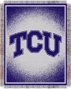 The Northwest Company TCU "Focus" 48"x60" Triple Woven Jacquard Throw (College) - TCU "Focus" 48"x60" Triple Woven Jacquard Throw (College)