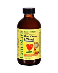 Child Life Childlife Multi Vitamin and Mineral Natural Orange Mango - 8 fl oz