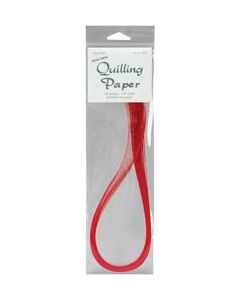 Lake City Craft Quilling Paper .125" 50/Pkg-True Red