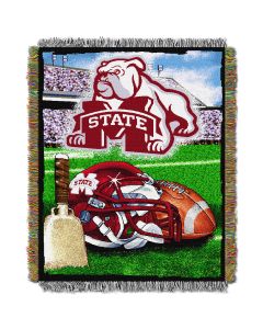 The Northwest Company Mississippi St College "Home Field Advantage" 48x60 Tapestry Throw