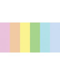Quilled Creations Quilling Paper Mixed Colors .125" 100/Pkg-Pastels (6 Colors) - Quilling Paper Mixed Colors .125" 100/Pkg-Pastels (6 Colors)