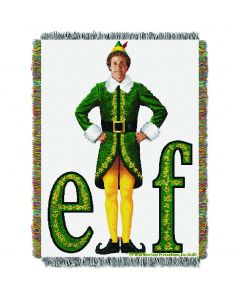 The Northwest Company Elf Movie Pose Entertainment 48x60 Tapestry Throw