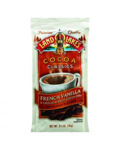 Land O Lakes Cocoa Classic Mix - French Vanilla and Chocolate - 1.25 oz - Case of 12