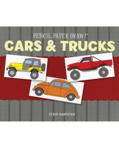 Sterling Publishing-Pencil, Paper, Draw! Cars & Trucks