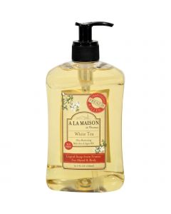 A La Maison French Liquid Soap White Tea - 16.9 fl oz