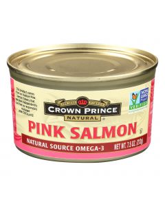 Crown Prince Alaskan Pink Salmon - Case of 12 - 7.5 oz.