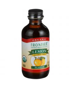 Frontier Herb Lemon Flavor - Organic - 2 oz