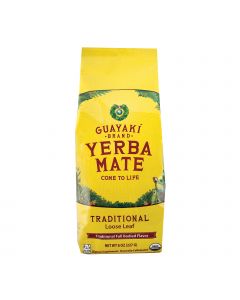 Guayaki Organic Yerba Mate - Traditional - Case of 6 - 8 oz.