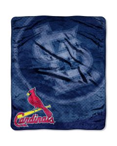 The Northwest Company Cardinals  "Retro" 50x60 Super Plush Throw