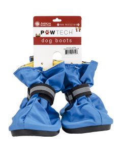 Bh Pet Gear Paw Tech Nylon Dog Boot Medium 2.5"-Blue