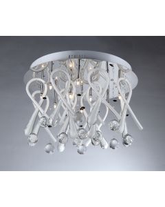 Warehouse of Tiffany Ribbon Drops Crystal Chandelier