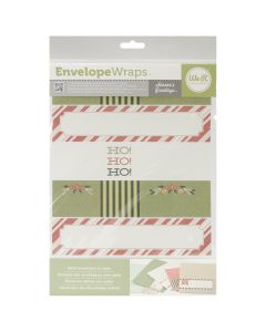 We R Memory Keepers Self-Adhesive Envelope Wraps 18/Pkg-Season's Greetings
