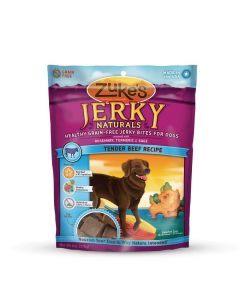Zuke's Jerky Naturals Healthy Grain Free Treats for Dogs Tender Beef 6 oz.