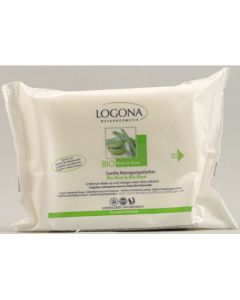 Logona Naturkosmetik Make-up Removal Tissues - 25 Tissues