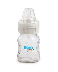 Bornfree Natural Feeding Glass Bottle - Slow Flow - 5 oz