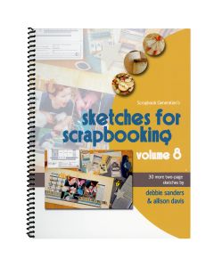 Scrapbook Generation-Sketches For Scrapbooking Volume 8