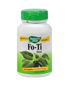 Nature's Way Fo-Ti Root - 100 Capsules