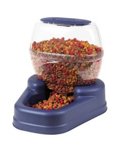 Bergan Elite Gourmet Pet Feeder Large Blue 16.63" x 15.25" x 14.25"
