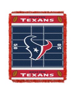 The Northwest Company Texans  Baby 36x46 Triple Woven Jacquard Throw - Field Series