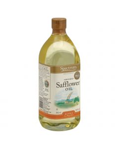 Spectrum Naturals High Heat Refined Safflower Oil - Case of 12 - 32 Fl oz.