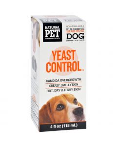 King Bio Homeopathic Yeast Control - Dogs - 4 oz