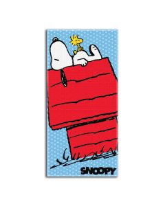 The Northwest Company Peanuts-Dog House Entertainment 28x58 Beach Towel