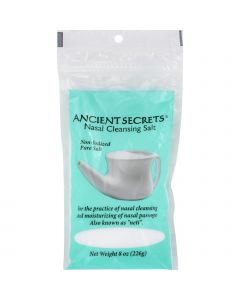 Ancient Secrets Nasal Cleansing Pot Salt - 8 oz