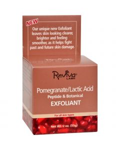 Reviva Labs Pomegranate Lactic Acid Exfoliant - 2 oz