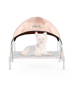K&H Pet Products Pet Cot Canopy Medium Tan 25" x 32" x 23"