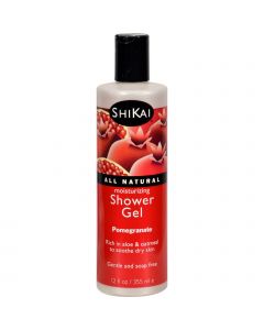 Shikai Products Shower Gel - Pomegranate - 12 oz