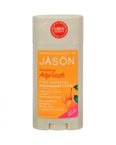 Jason Natural Products Jason Deodorant Stick Nourishing Apricot - 2.5 oz