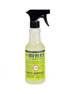 Mrs. Meyer's Multi Surface Spray Cleaner - Lemon Verbena - 16 fl oz - Case of 6