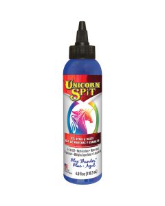 Eclectic NEW! Unicorn Spit Wood Stain & Glaze 4oz-Blue Thunder