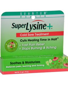 Quantum Research Quantum SuperLysine Plus Cold Sore Treatment - 0.75 oz