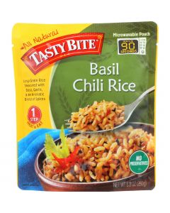 Tasty Bite Rice - Basil Chili - 8.8 oz - case of 6