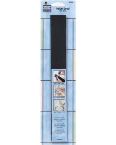 Plaid:Craft Gallery Glass Instant Lead Lines 12" 21/Pkg-Black .0625" Thick