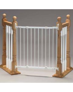 Kidco Angle Mount Safeway Wall Mounted Pet Gate White 28" - 42.5" x 31"