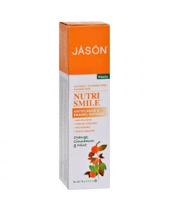 Jason Natural Products Jason Nutrismile Toothpaste Orange Cinnamon Mint - 4.2 oz