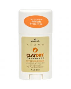 Zion Health Adama Minerals Clay Deodorant Citrus Blossom - 2.5 oz