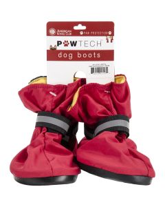 Bh Pet Gear Paw Tech Nylon Dog Boot Medium 2.5"-Red