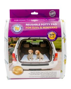 PoochPad Reusable Absorbent Potty Pad-SUV 48"X60"-White