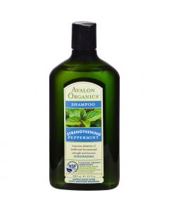 Avalon Organics Revitalizing Shampoo Peppermint Botanicals - 11 fl oz