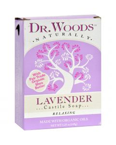 Dr. Woods Castile Bar Soap Lavender - 5.25 oz