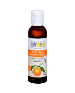 Aura Cacia Aromatherapy Body Oil - Relaxation - Tangy Citrus Aroma - 4 fl oz
