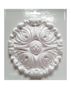 Yaley Cool2Cast Mold 5.5"X5.5"-Round Scroll
