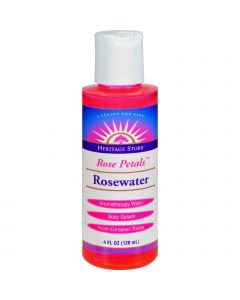 Heritage Products Rose Petals Rosewater - 4 fl oz