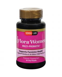 Sedona Labs iFlora Probiotics for Women - 60 Vegetarian Capsules